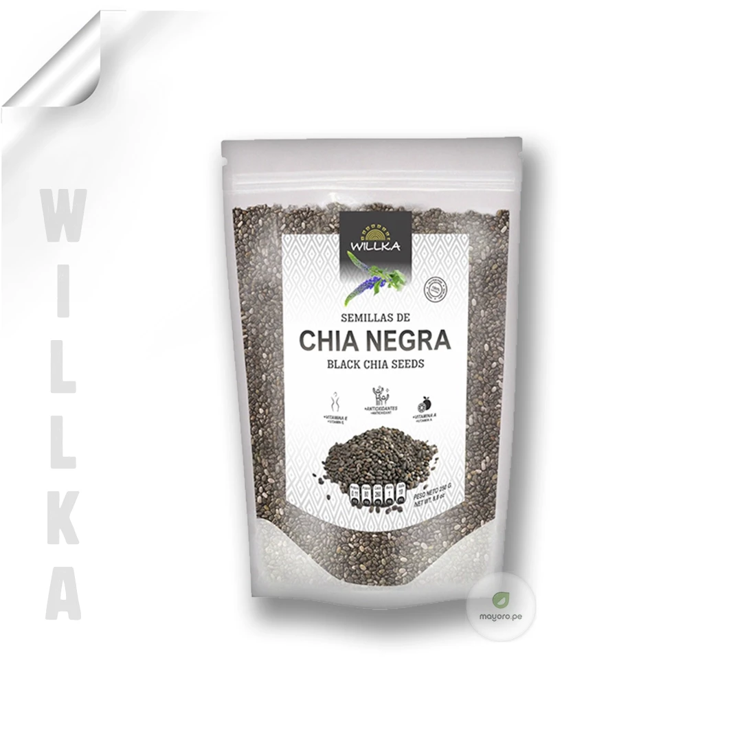 Chia Negra | 250 gr | 500 gr | Willka Foods