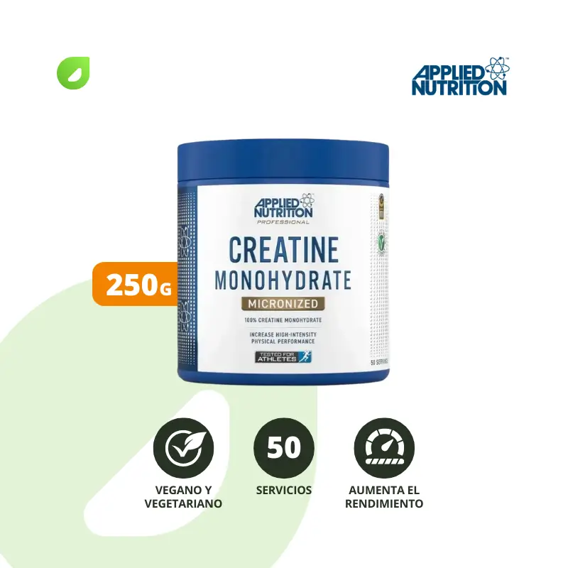 Creatina Monohidratada Micronizada | Nutrition 300 gr – 500 gr | Applied Nutrition