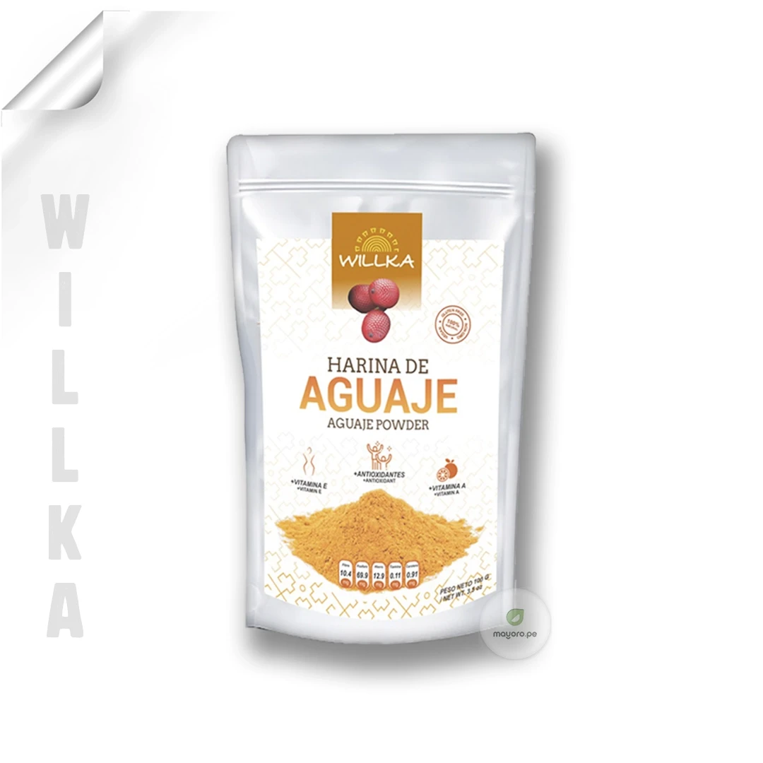 Harina de Aguaje | 100 gr  | 200 gr | Willka Foods