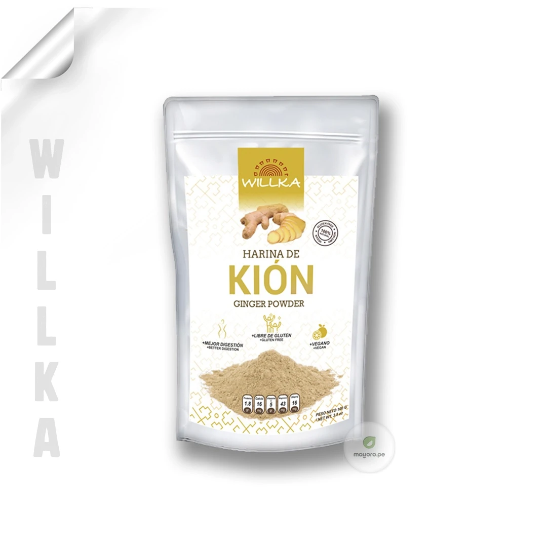 Harina de Kión | 100 gr | 200 gr | Willka Foods
