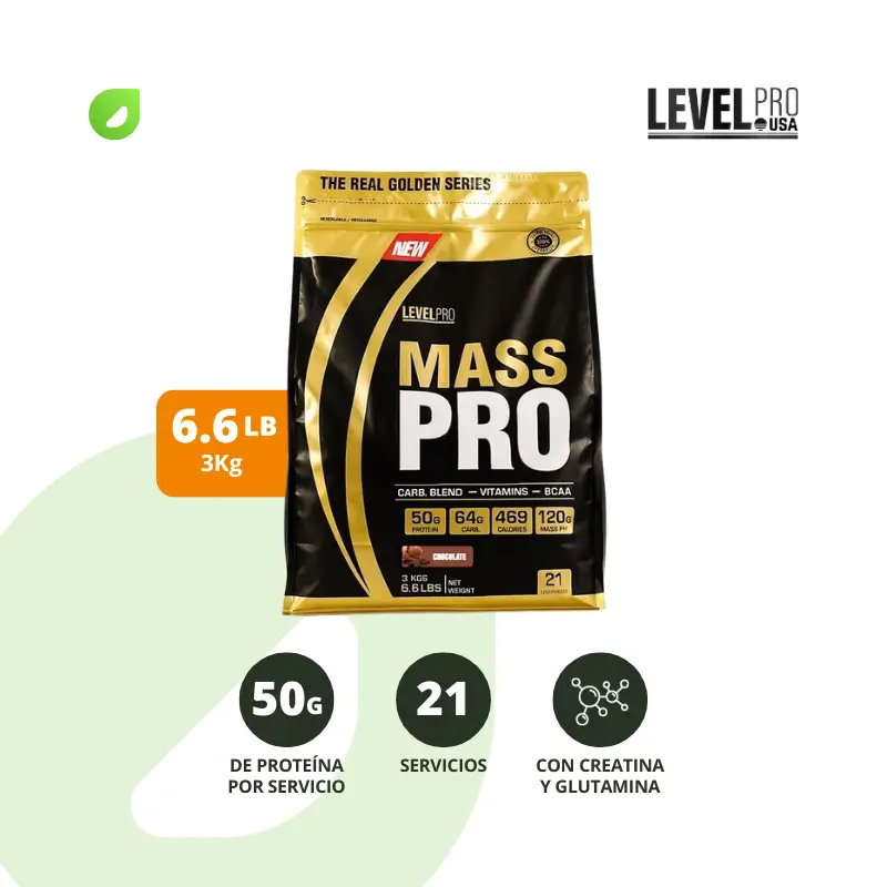 Mass PRO | 3 kg (6.6 lb) ~ 4.5 kg (10 lb) ~ 6.8 kg (15 lb) | LEVEL PRO