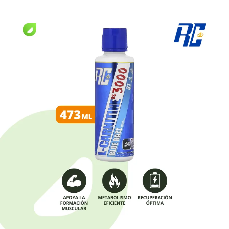 L Carnitina 3000 XS | Liquida 36 servicios | RONIE COLEMAN